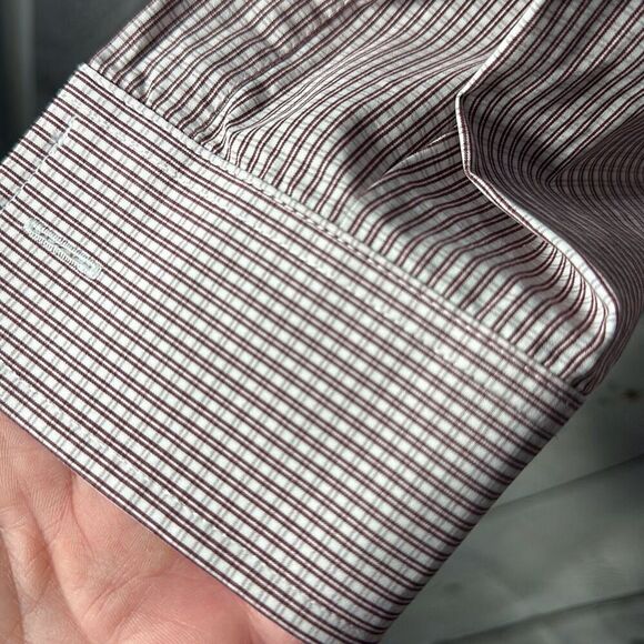 Abercrombie & Fitch Muscle Men’s Long Sleeve Button Down Shirt size xxl Preppy - Picture 4 of 7